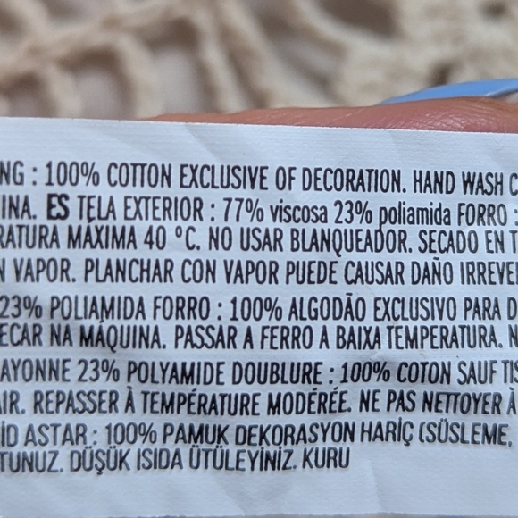 FOREVER 21 - White Lace-Up Spaghetti Strap Crop Top With Lace Detail Size M - Picture 9 of 12